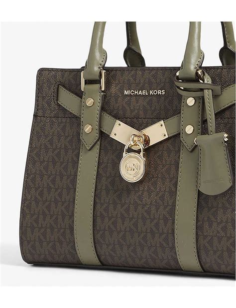 michael kors army green crossbody|Michael Kors green tote bag.